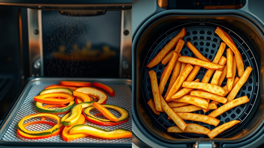 optimized airflow ensures even dehydration