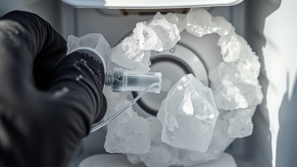 prevent mineral buildup and maintenance