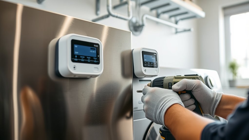 proper leak detector installation