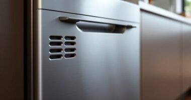 quiet dishwasher sound design