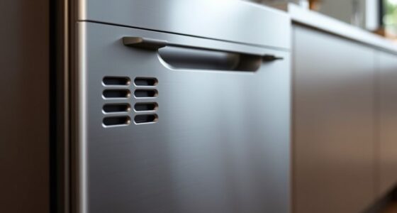 quiet dishwasher sound design