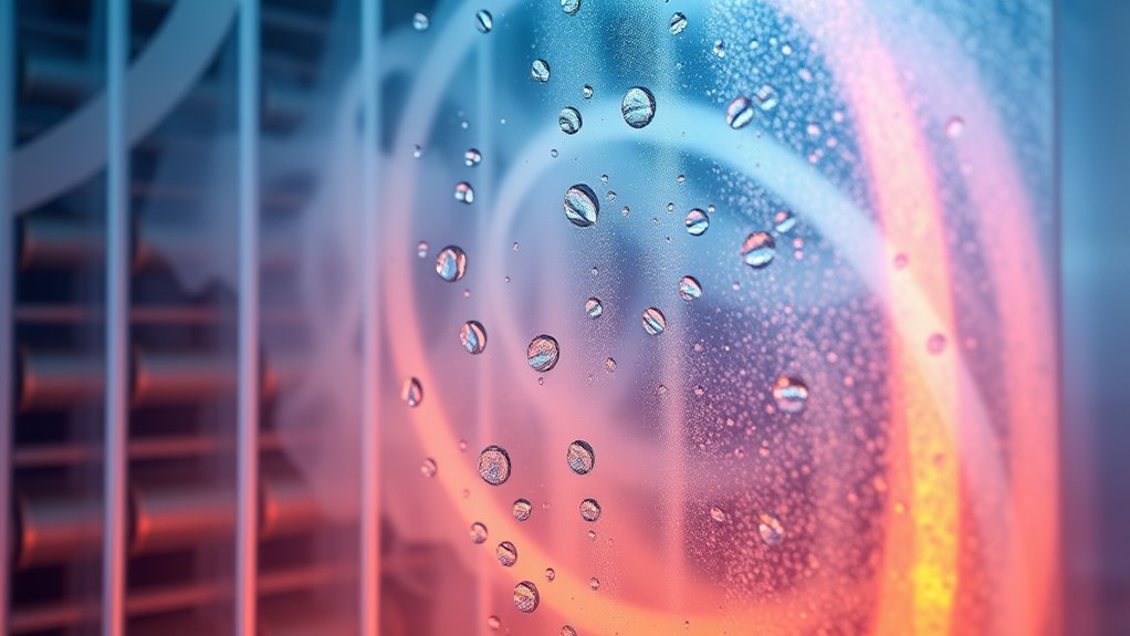 refrigerant condenses heats water