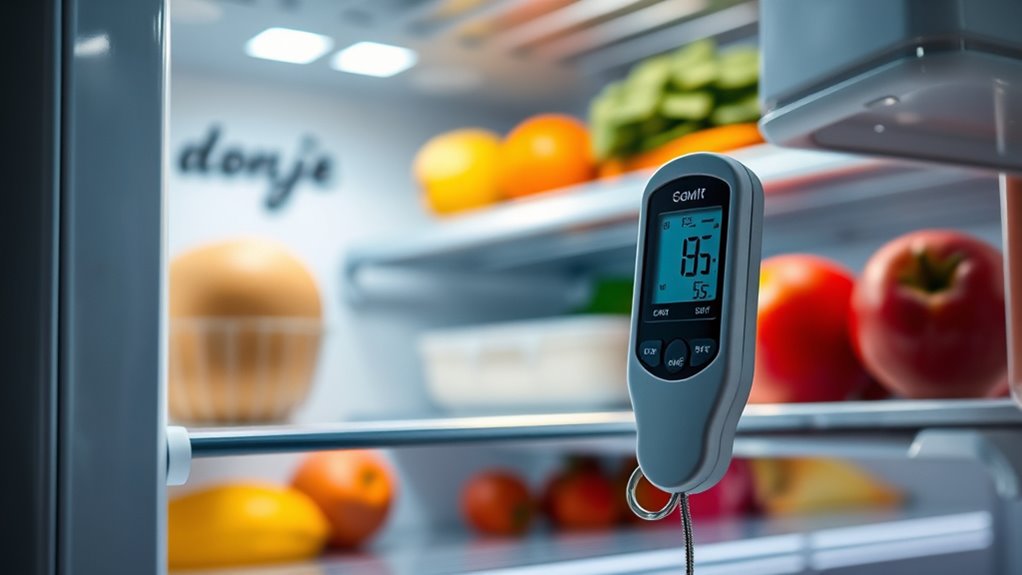 refrigerator temperature warning signs