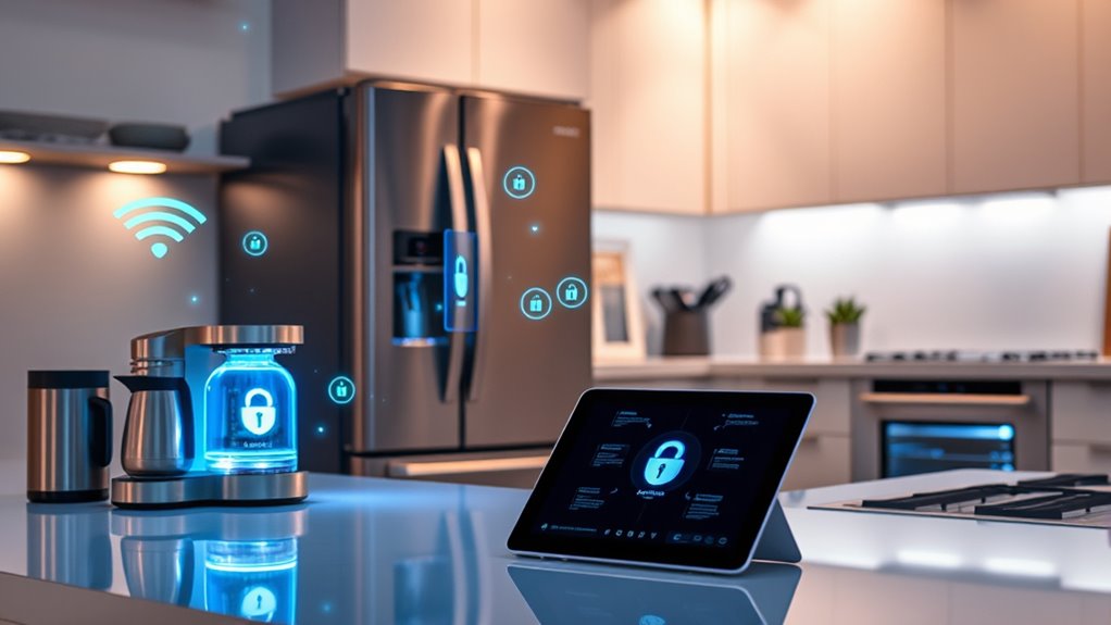 secure connected kitchen devices