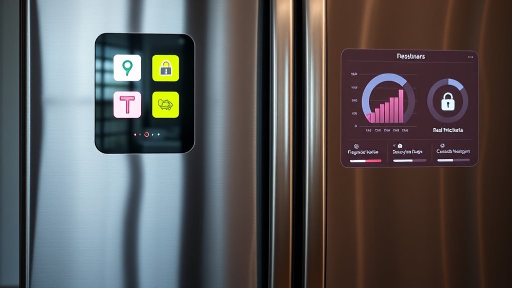 secure smart fridge data