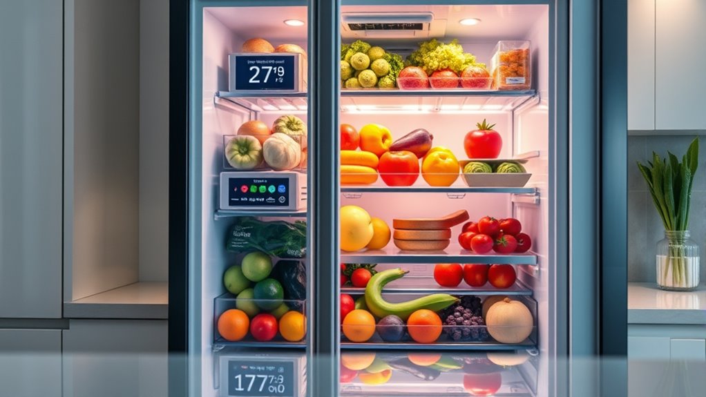 smart fridge privacy controls