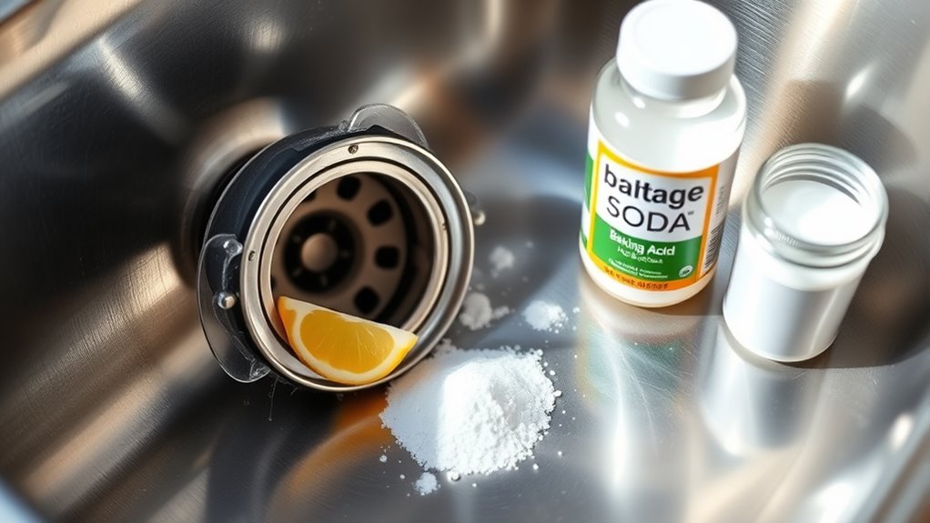 use baking soda citric acid