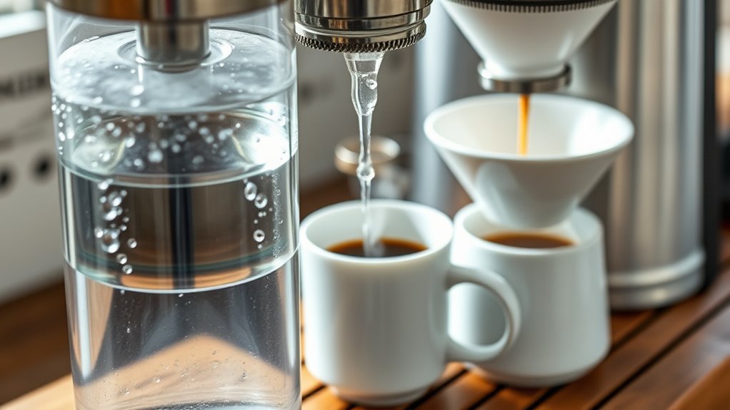 water filtration for perfect coffee