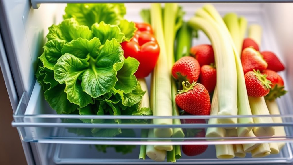 adjusting humidity preserves freshness