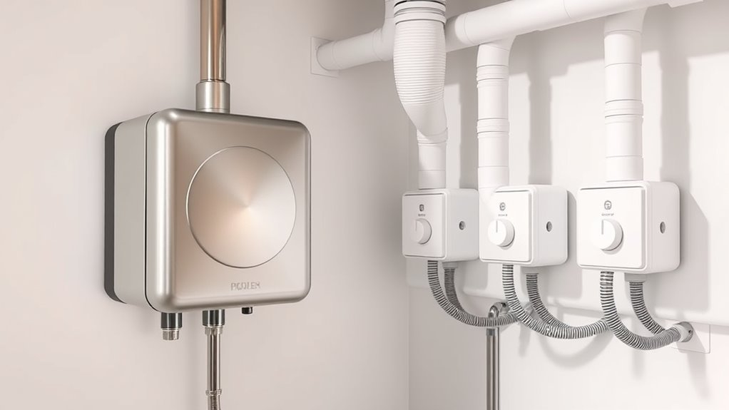 central vacuum system components