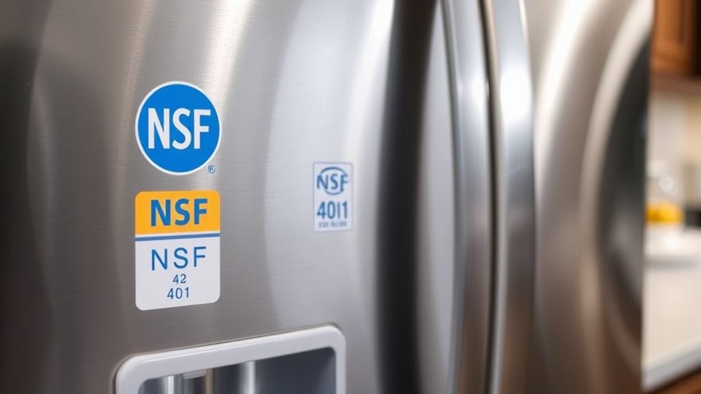 certification labels ensure water safety