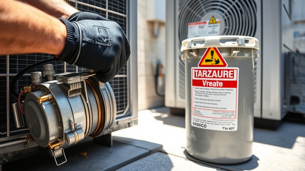 certified refrigerant handling procedures