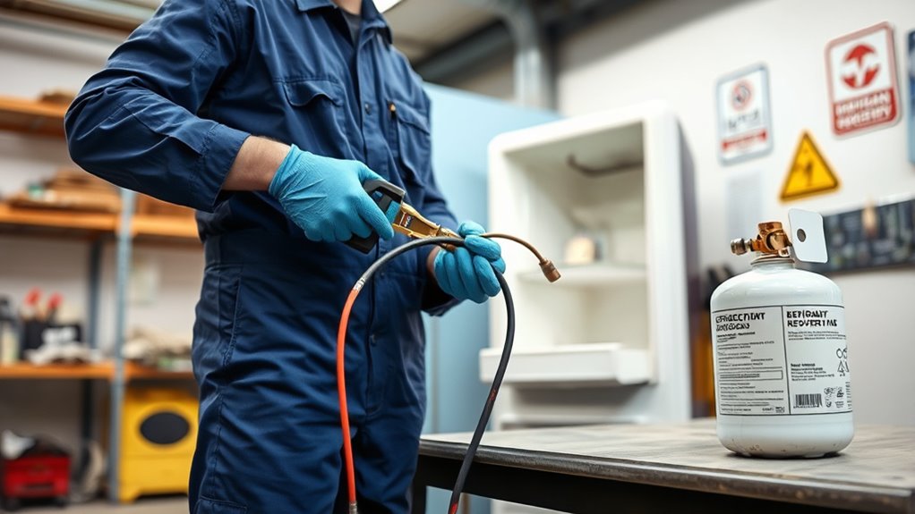 certified refrigerant handling standards