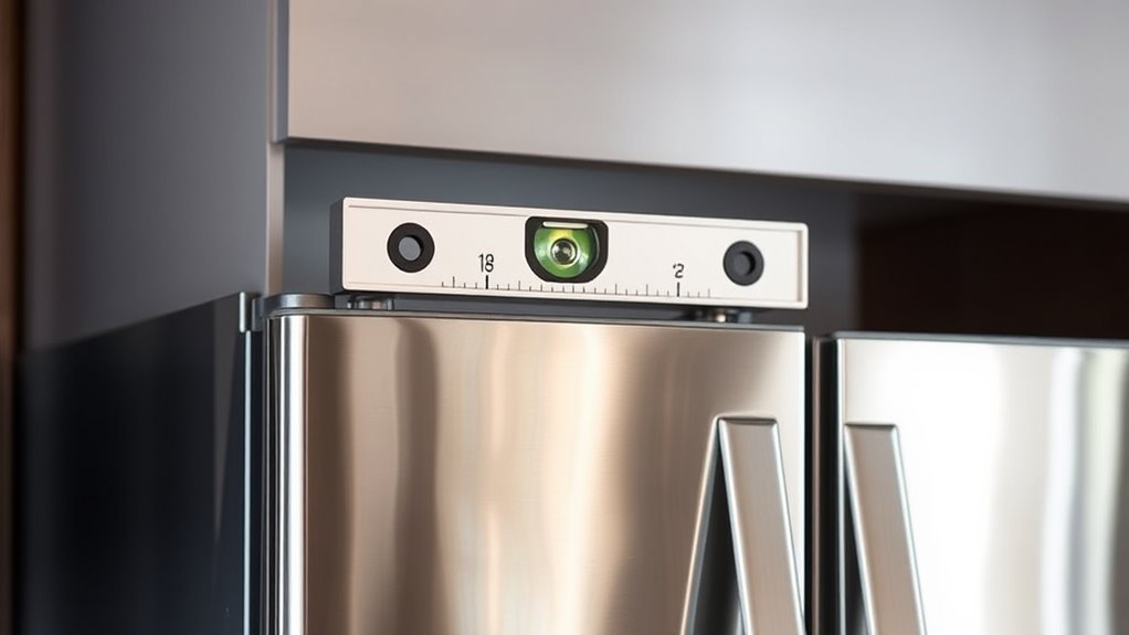 check refrigerator level regularly