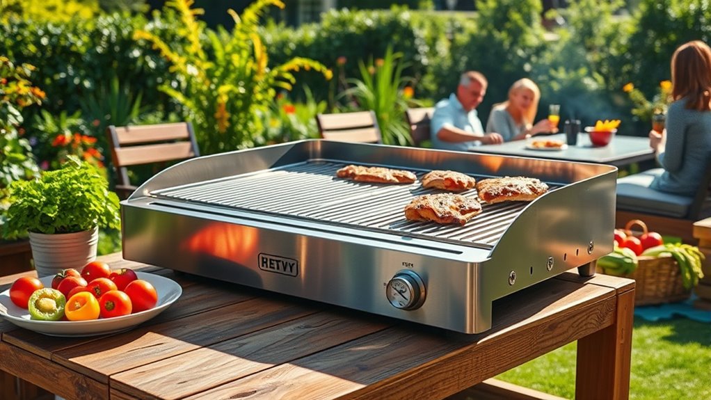 choosing portable outdoor griddles