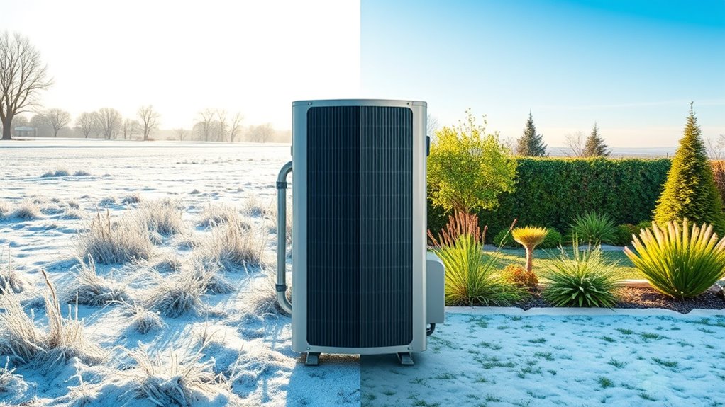 climate impacts heat pump efficiency