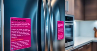 connected appliance privacy disclosures