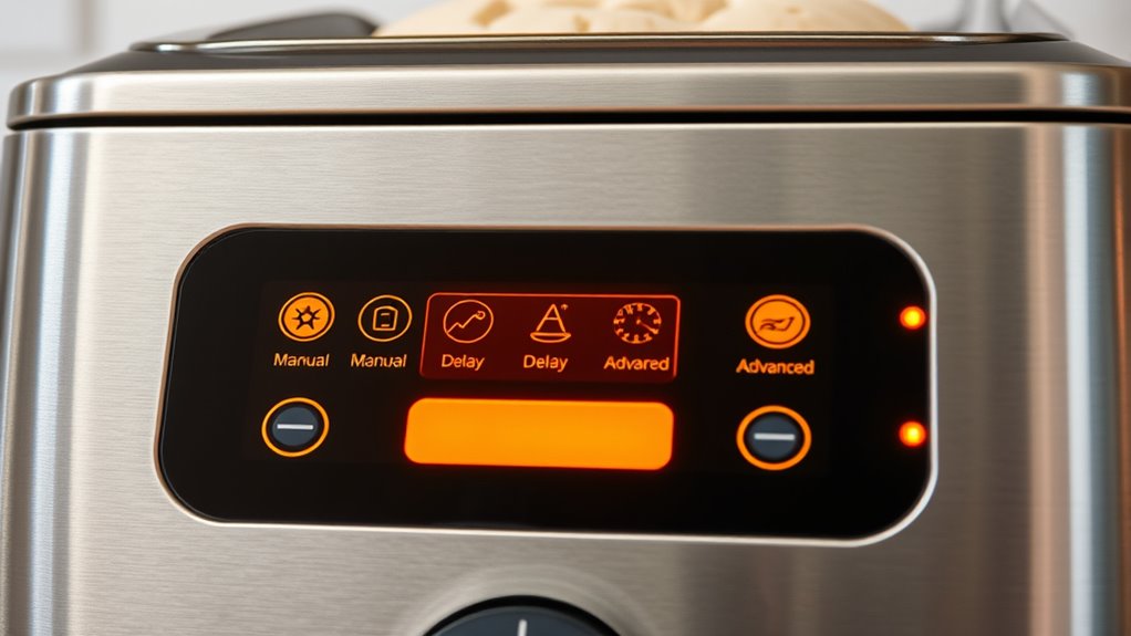 customizable bread maker features