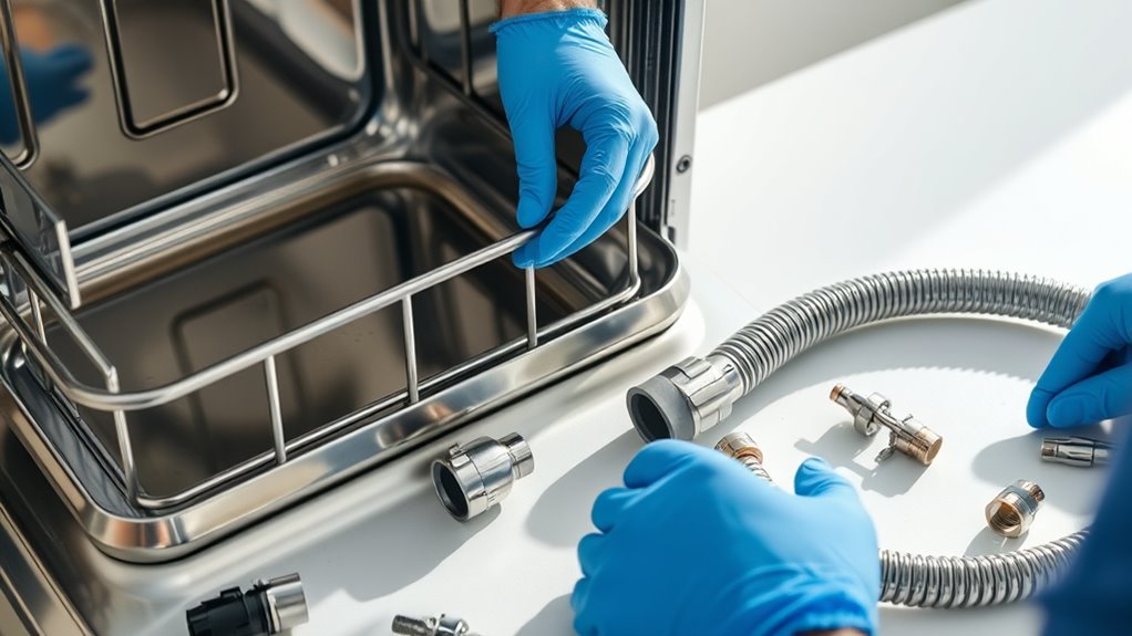 dishwasher leak repair tips