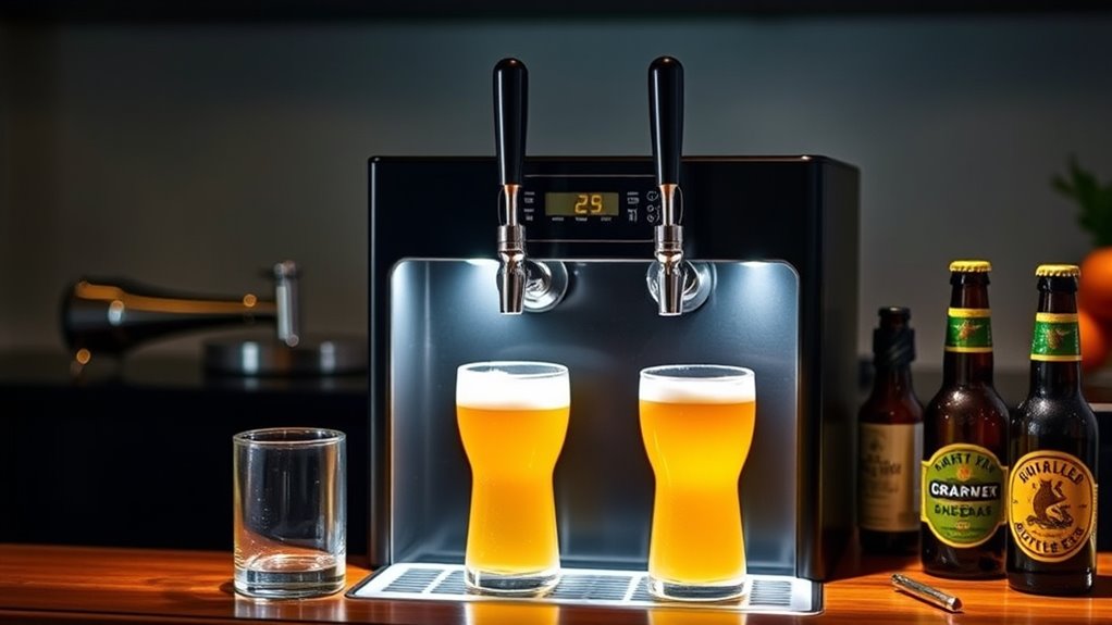 dual tap kegerator considerations