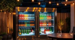 dual zone outdoor beverage chillers