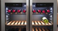 dual zone wine fridge