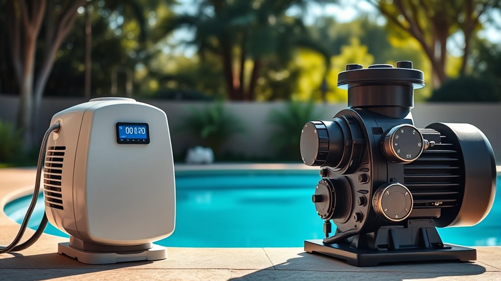 efficient quiet pump operation