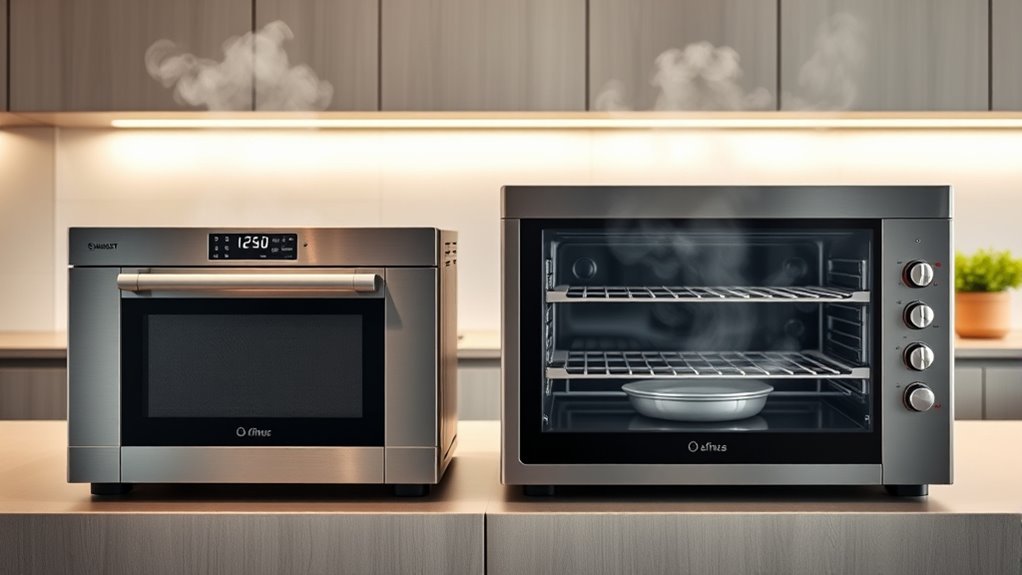 energy efficient steam oven operation