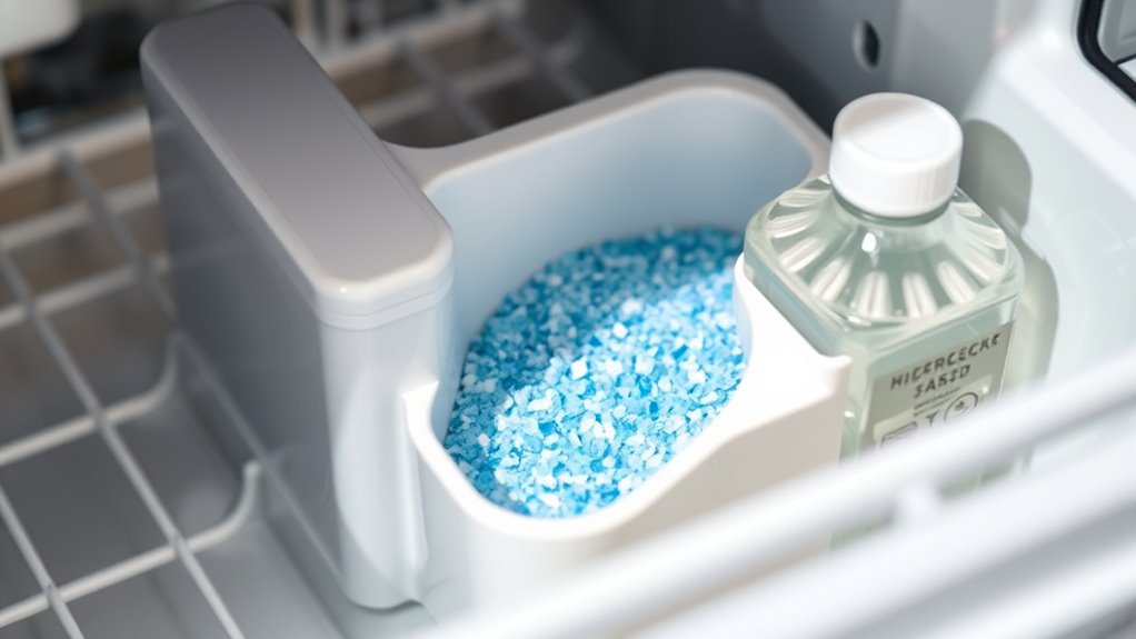 ensure salt compartment sealed