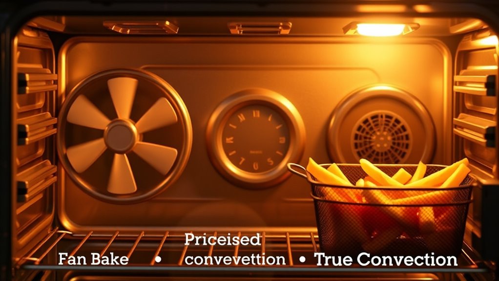 fan bake versus true convection
