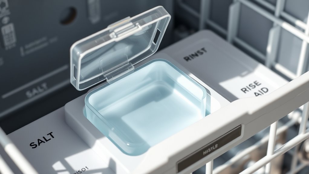 fill adjust rinse aid