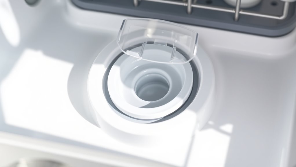 fill rinse aid compartment