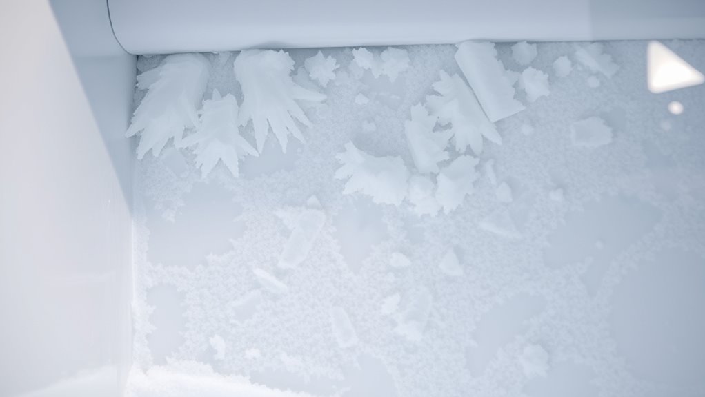 freezer frost accumulation causes