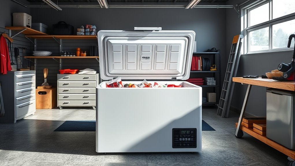 garage freezer considerations