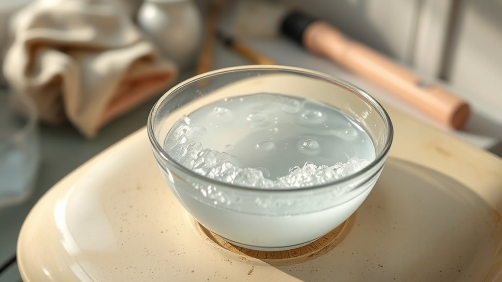 hydrogen peroxide restores plastic