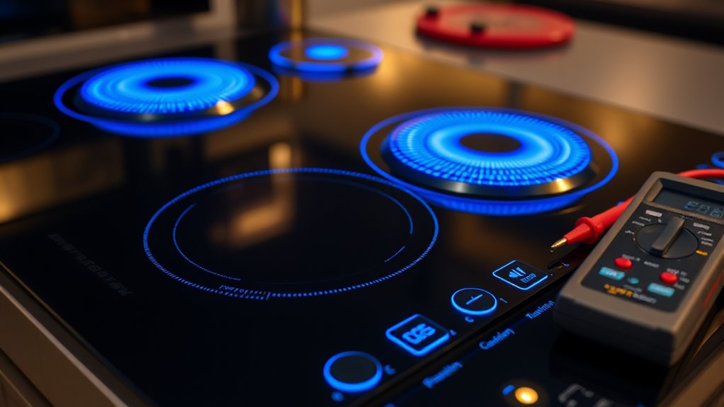 induction cooktop electromagnetic interference