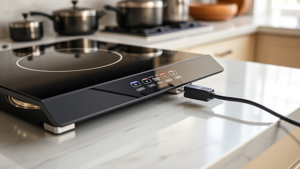 induction cooktop power requirements