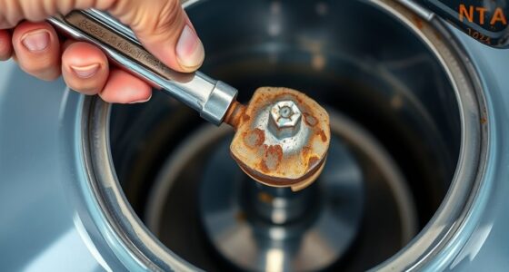 inspect and replace anode