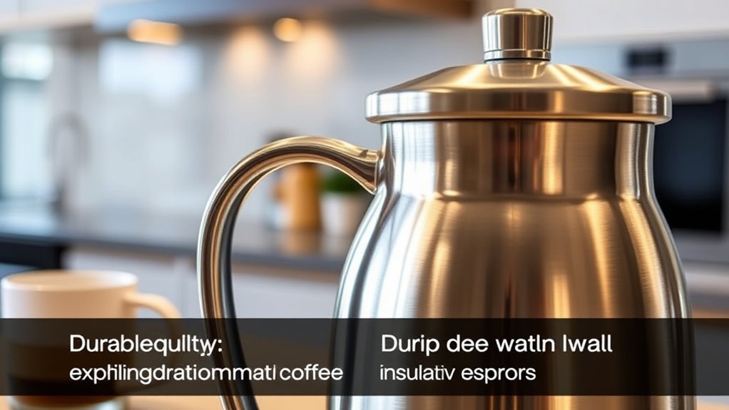 key coffee maker features