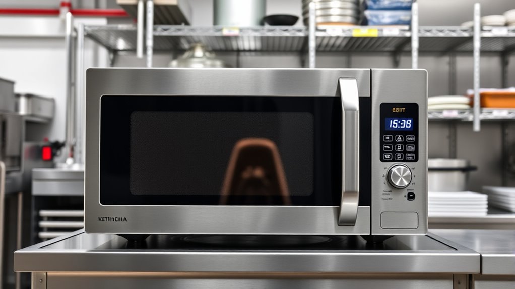 key commercial microwave features