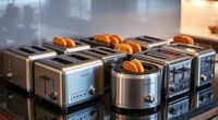 luxury 4 slice toasters