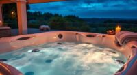 luxury inflatable hot tubs