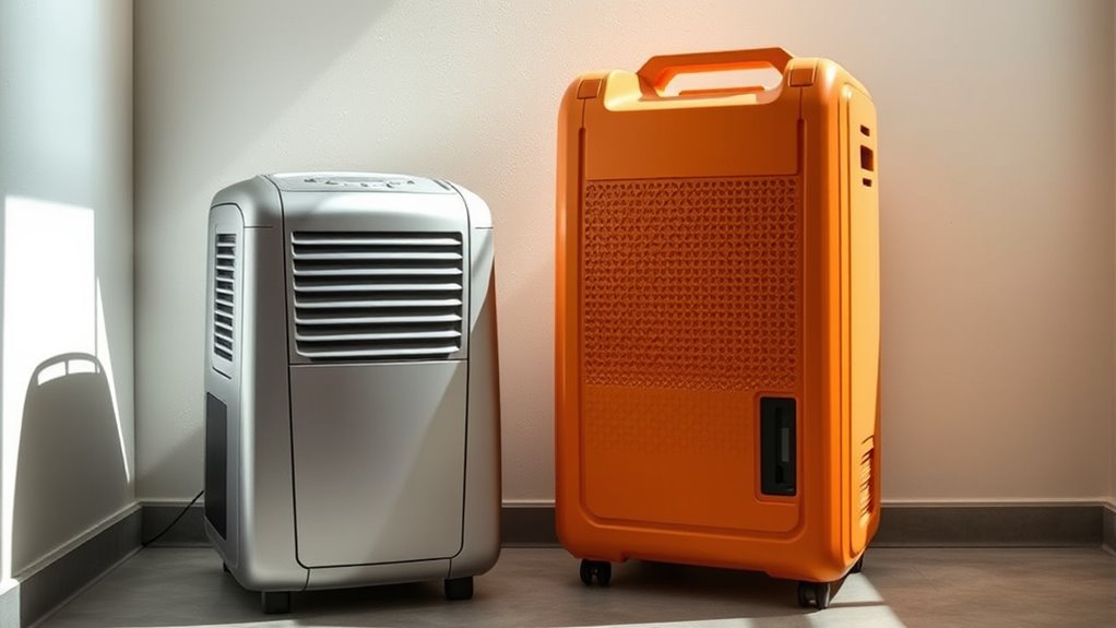 noise portability dehumidifiers