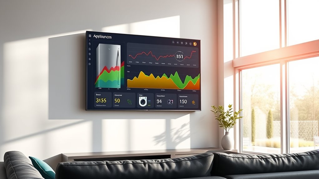organize appliances for monitoring