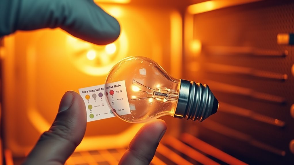 oven bulb specifications guide