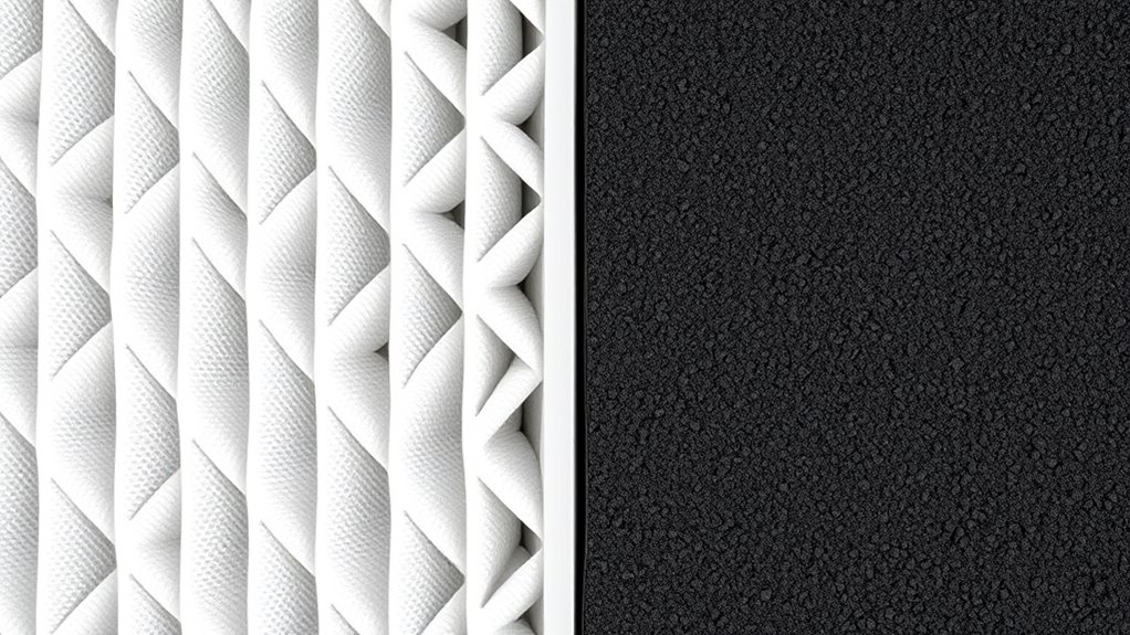 particles capture dust