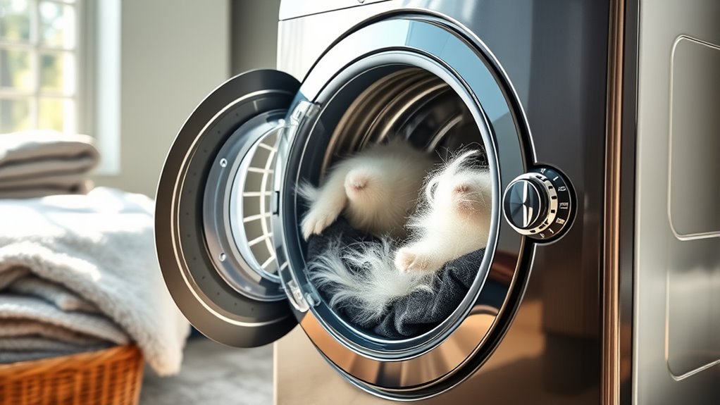 pet hair removal washer features