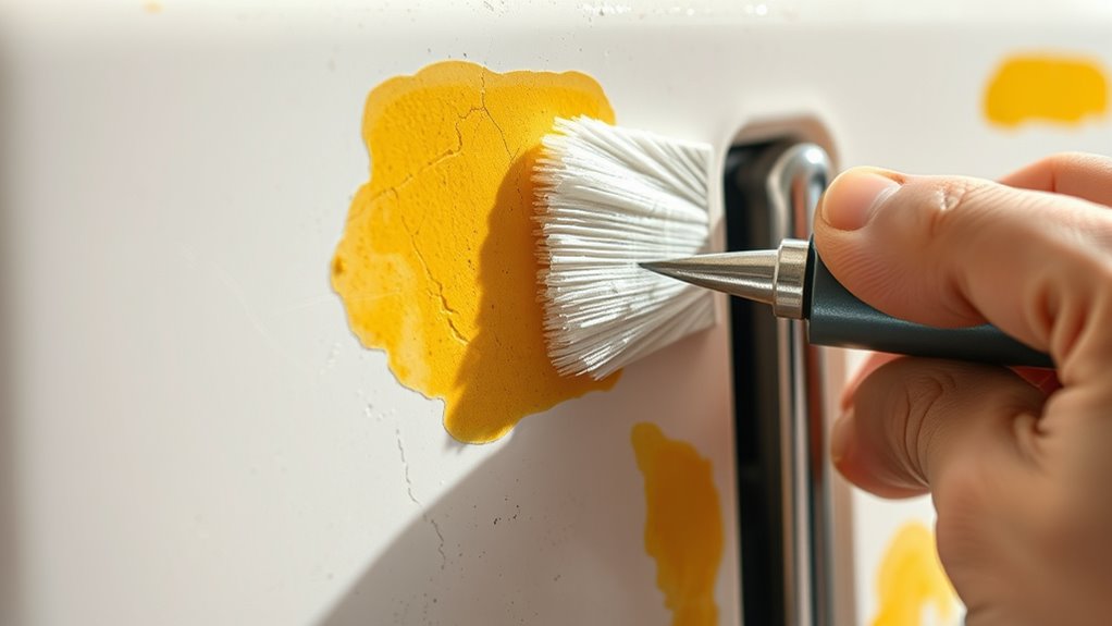 plastic chemical breakdown causes yellowing