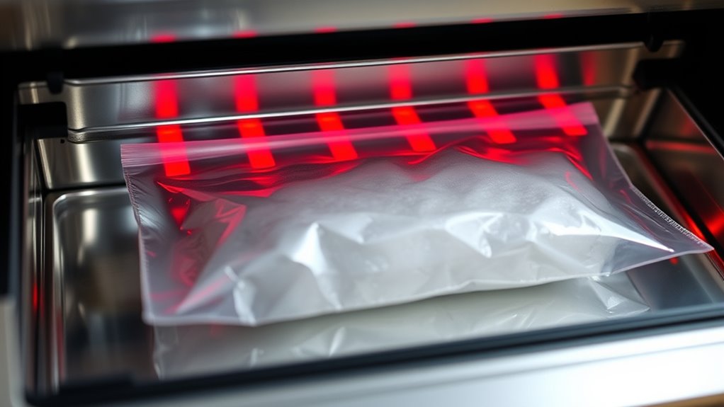prepare position vacuum seal