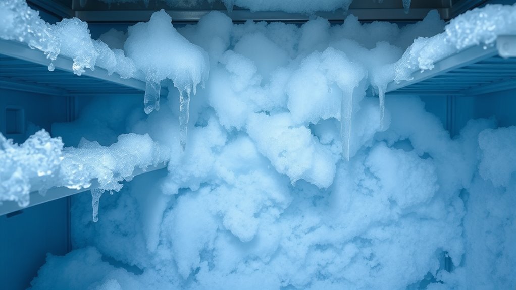 prevent frost buildup through proper use